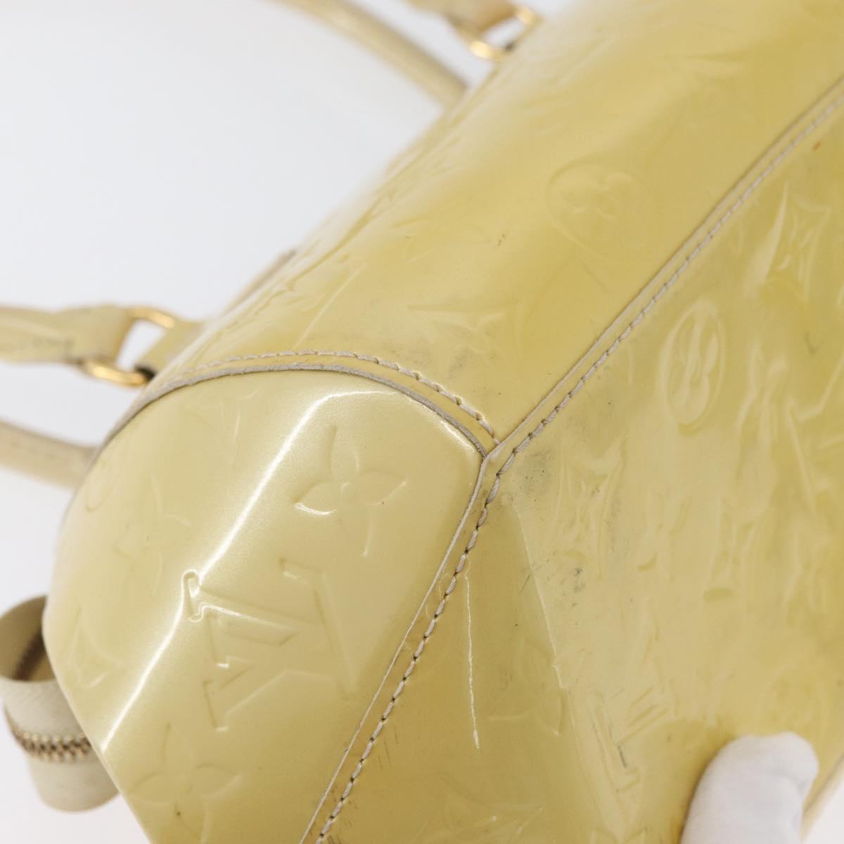 LOUIS VUITTON Monogram Vernis Sherwood PM Bag Broncorail M91491 LV Auth bs33495