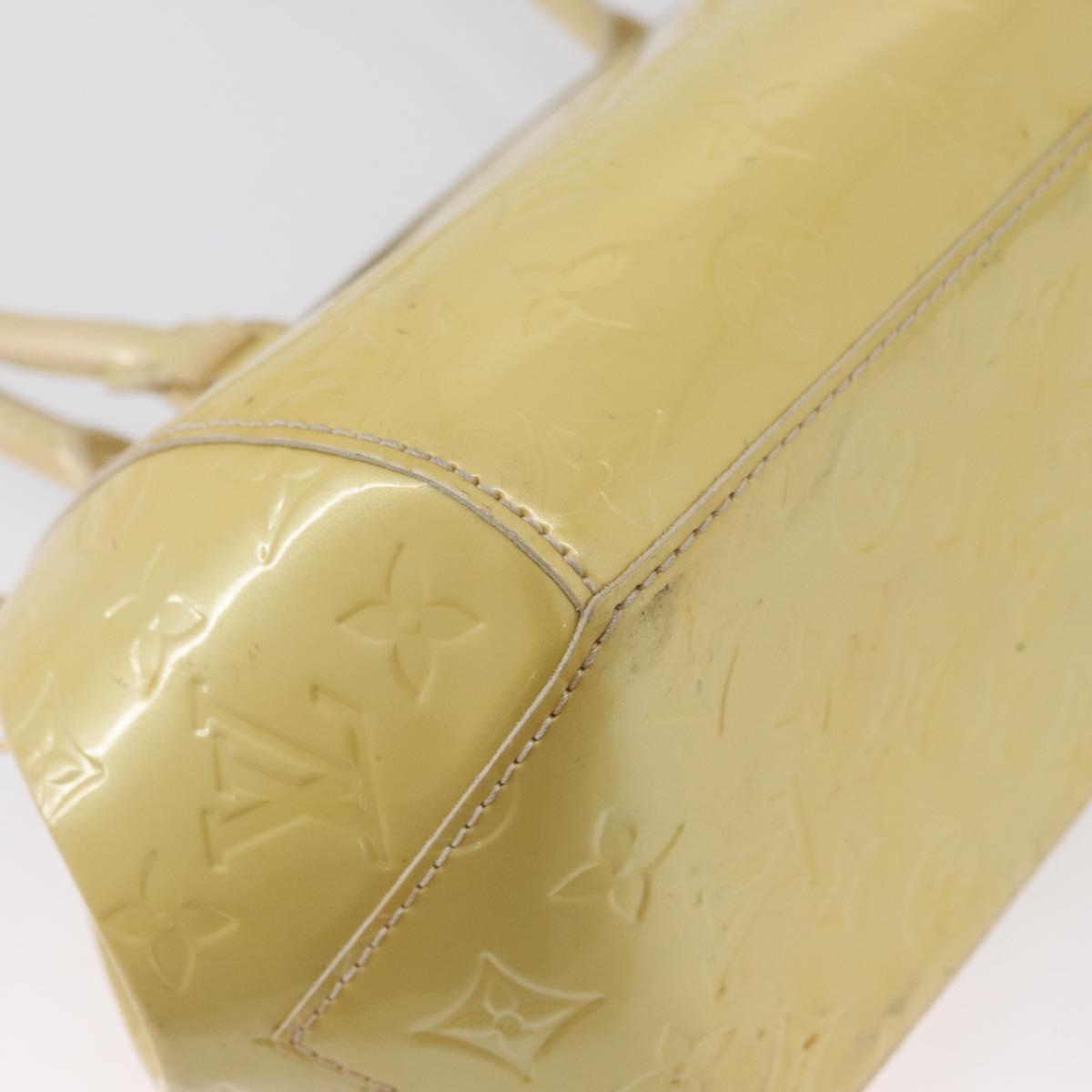 LOUIS VUITTON Monogram Vernis Sherwood PM Bag Broncorail M91491 LV Auth bs33495
