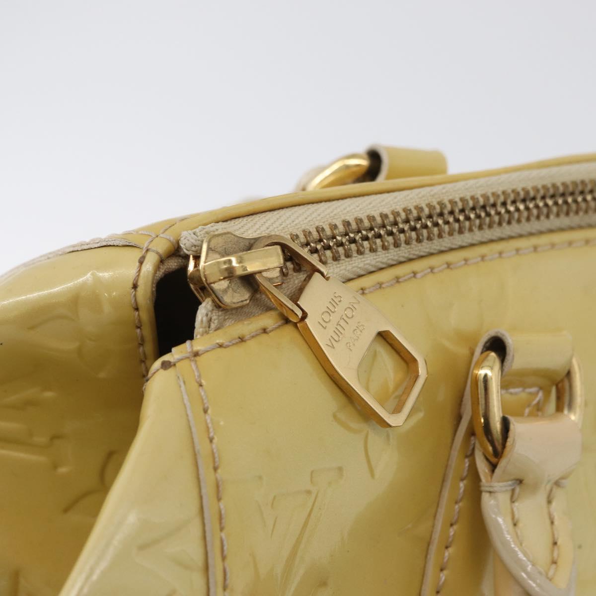 LOUIS VUITTON Monogram Vernis Sherwood PM Bag Broncorail M91491 LV Auth bs33495