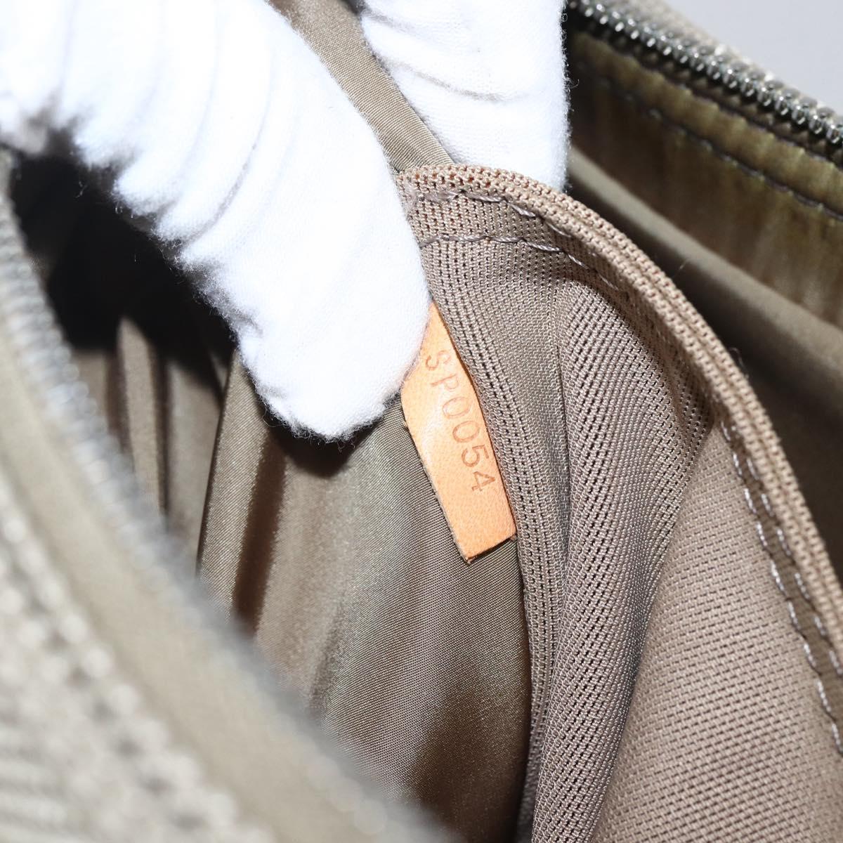 LOUIS VUITTON Damier Geant Compignon Messenger Bag Gray M93046 LV Auth bs33496