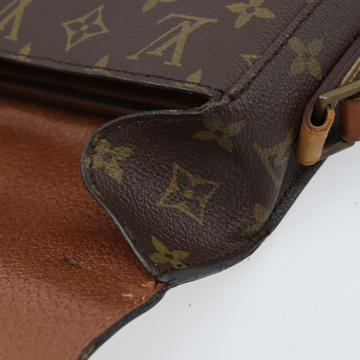 LOUIS VUITTON Monogram Saint Cloud GM Shoulder Bag M51242 LV Auth bs33497
