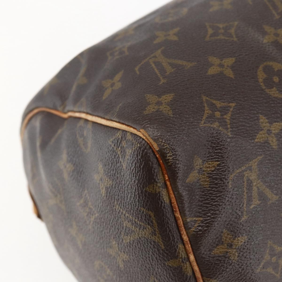 LOUIS VUITTON Monogram Speedy 30 Hand Bag M41526 LV Auth bs33499