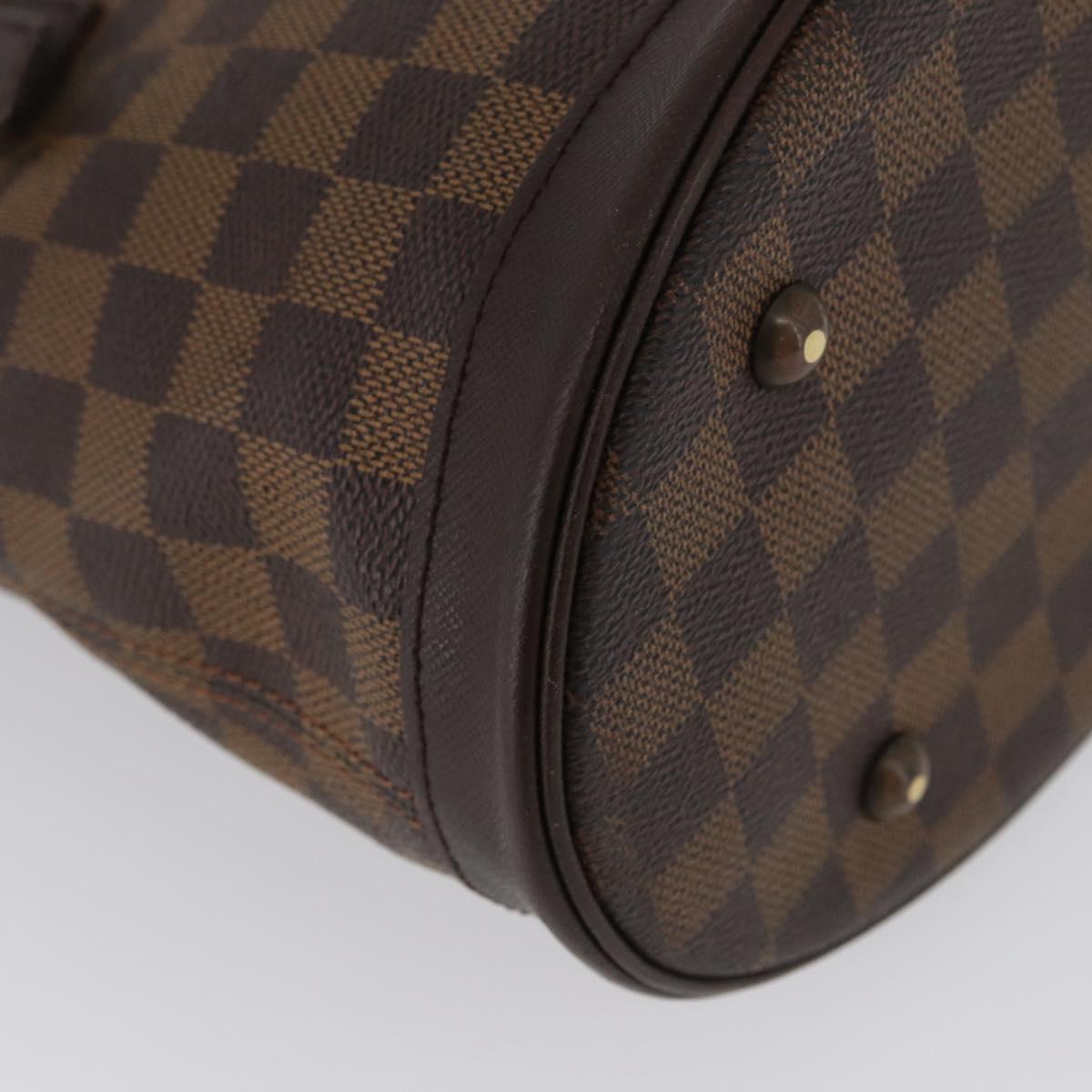 LOUIS VUITTON Damier Ebene Marais Shoulder Bag N42240 LV Auth bs33501