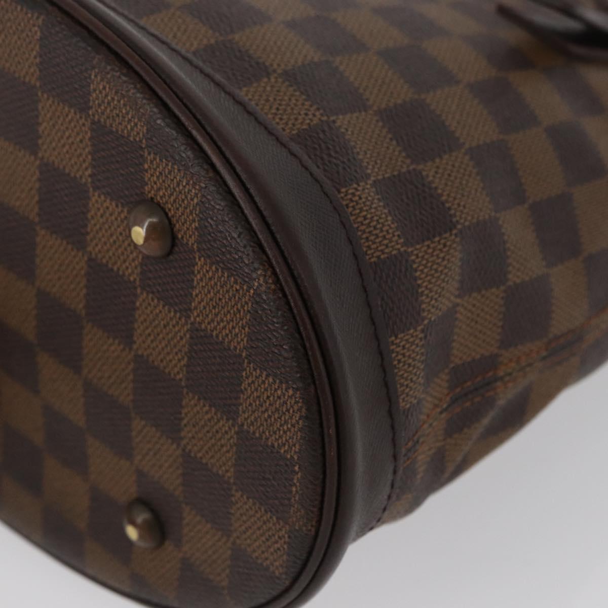 LOUIS VUITTON Damier Ebene Marais Shoulder Bag N42240 LV Auth bs33501