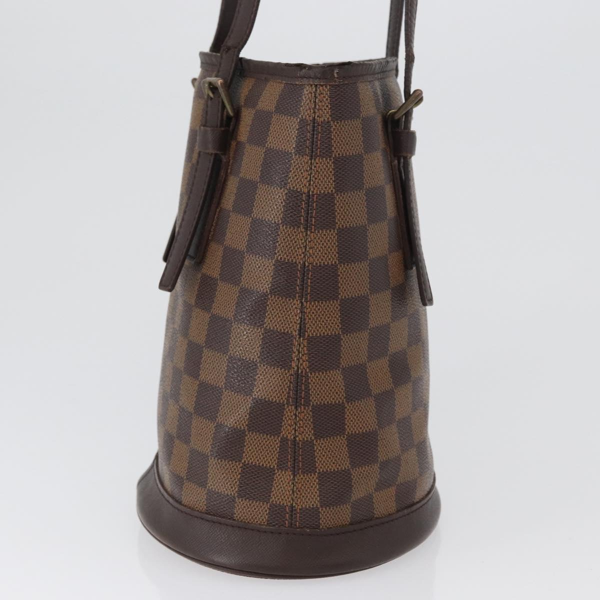 LOUIS VUITTON Damier Ebene Marais Shoulder Bag N42240 LV Auth bs33501