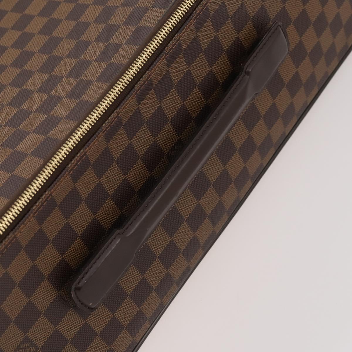 LOUIS VUITTON Damier Ebene Pegas 55 suitcase N23294 LV Auth bs33504