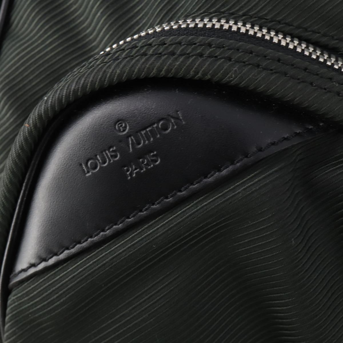 LOUIS VUITTON Taiga Portable Cinque Cintre Garment Cover M30704 LV Auth bs33544