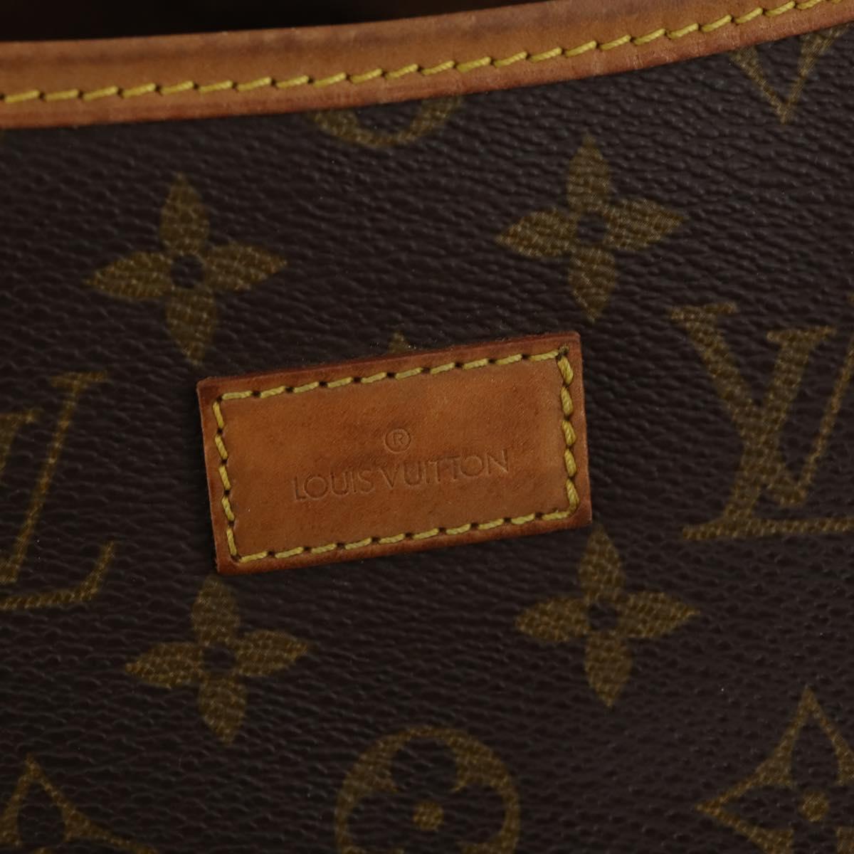 LOUIS VUITTON Monogram Saumur 35 Shoulder Bag M42254 LV Auth bs33561
