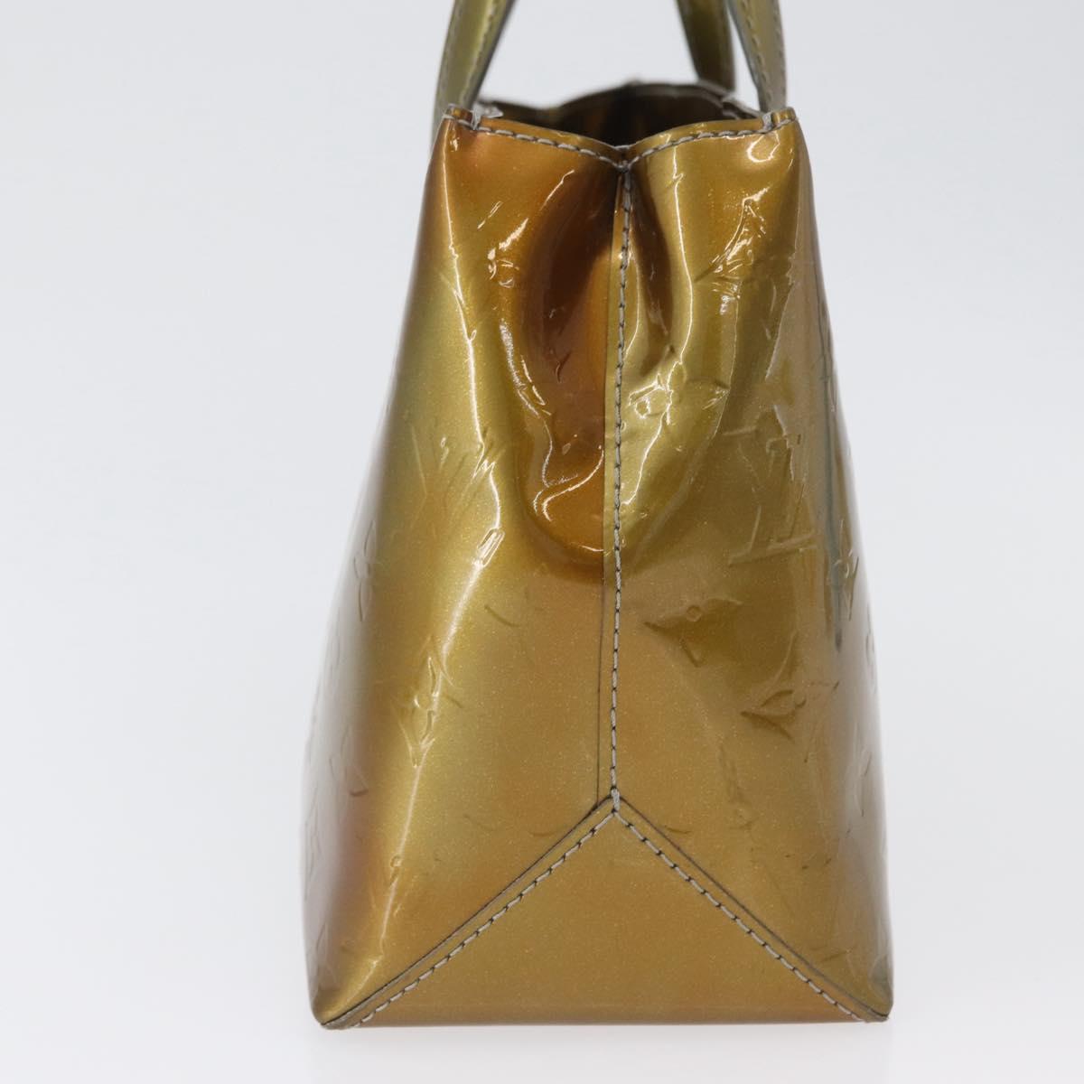 LOUIS VUITTON Monogram Vernis Wilshire PM Bag Gris Art Deco M91627 Auth bs33565