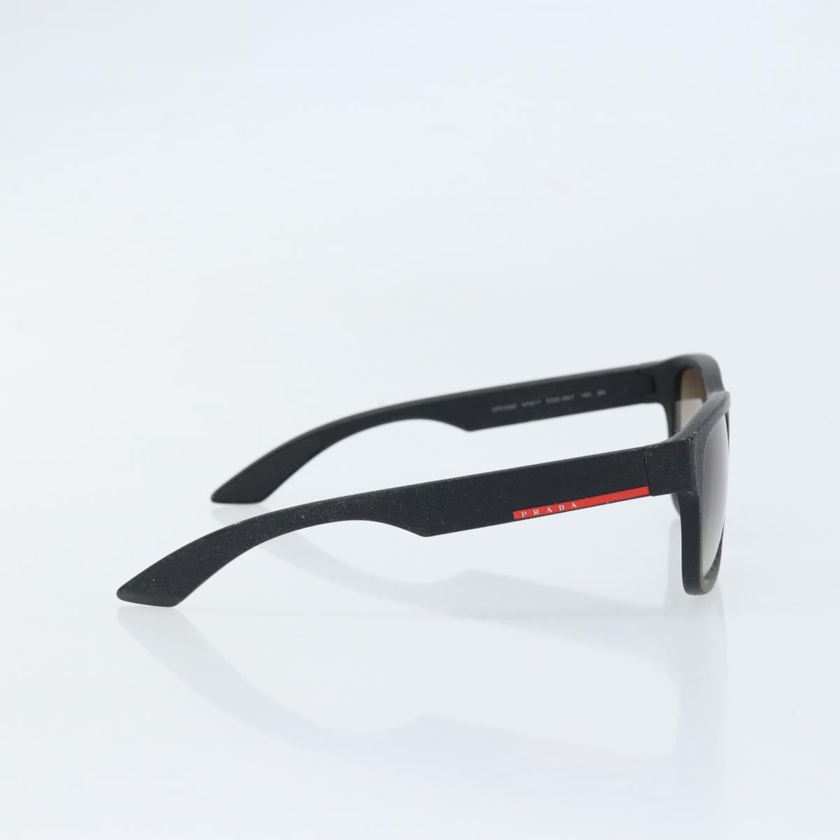 PRADA Sunglasses plastic Black Auth bs33599