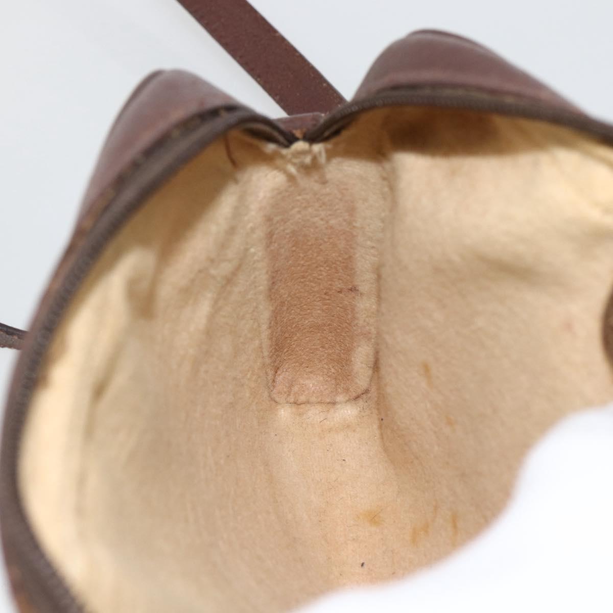 GUCCI GG Supreme Web Sherry Line Bag PVC Beige Gold 89 02 055 Auth bs33607