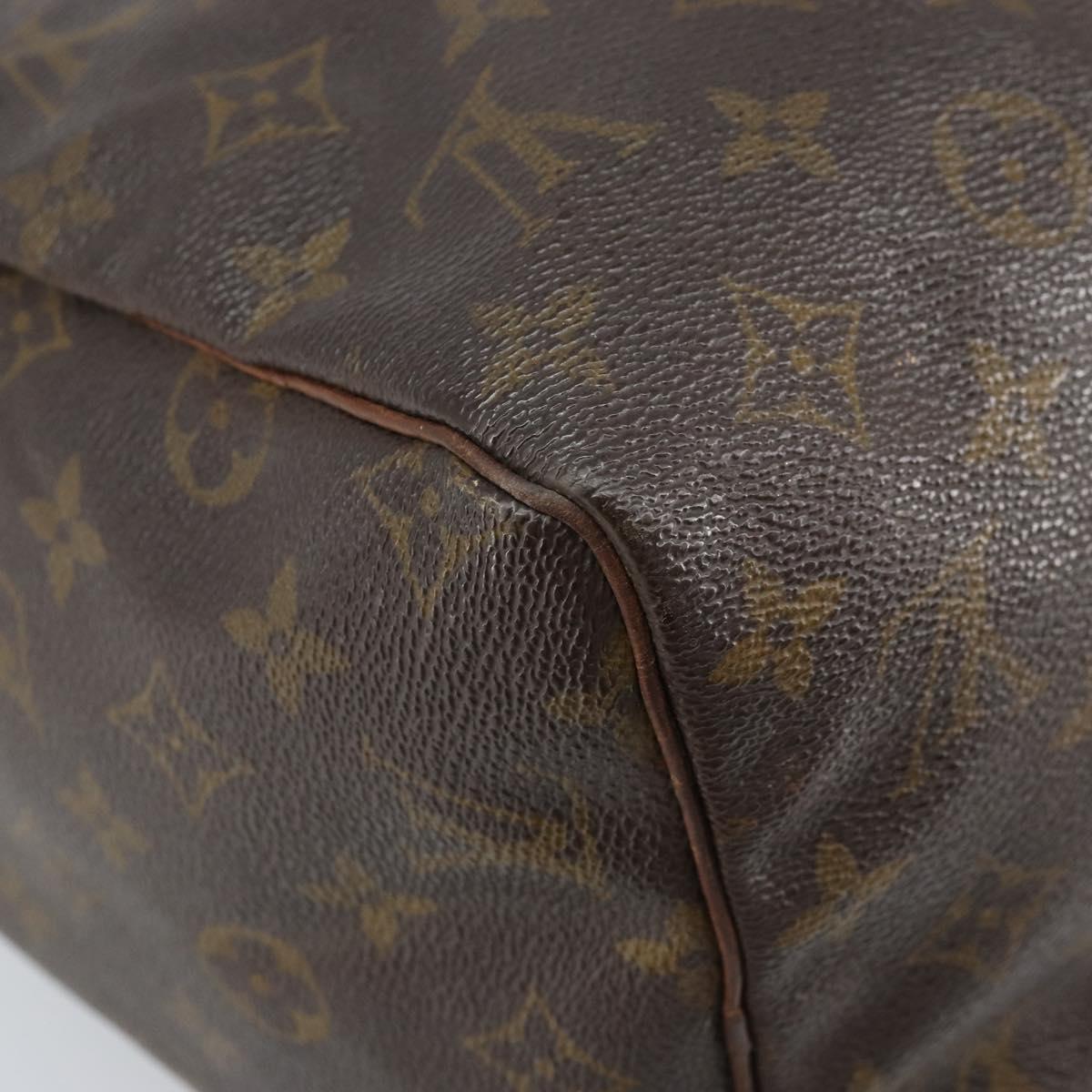 LOUIS VUITTON Monogram Speedy 30 Hand Bag M41526 LV Auth bs33625
