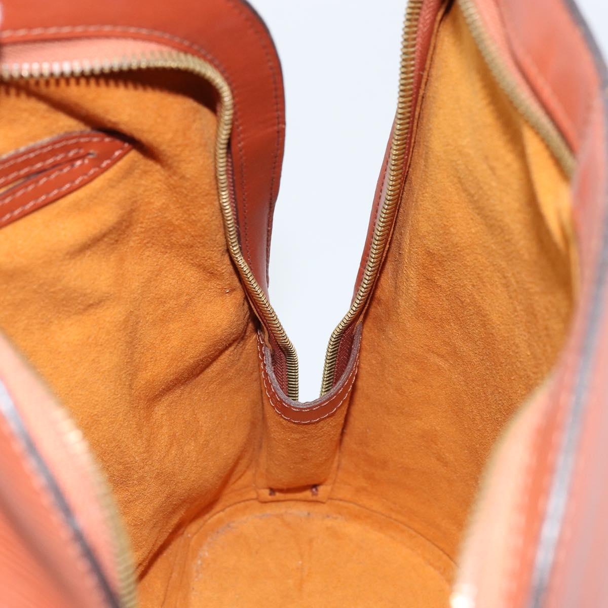 LOUIS VUITTON Epi Gobelins Backpack Brown Kenya M52293 LV Auth bs33637