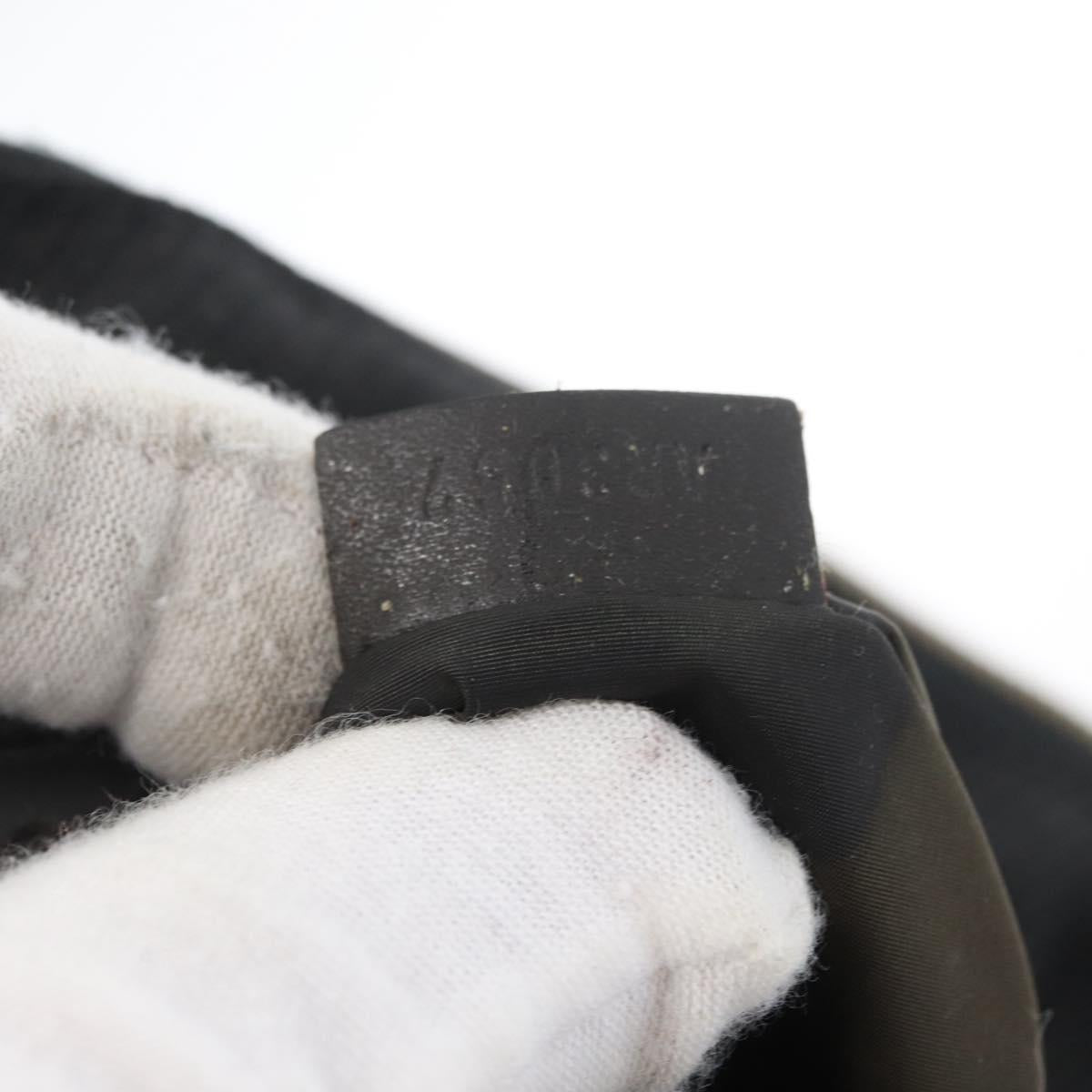 LOUIS VUITTON Damier Geant Arche Body Bag Noir M93021 LV Auth bs33638