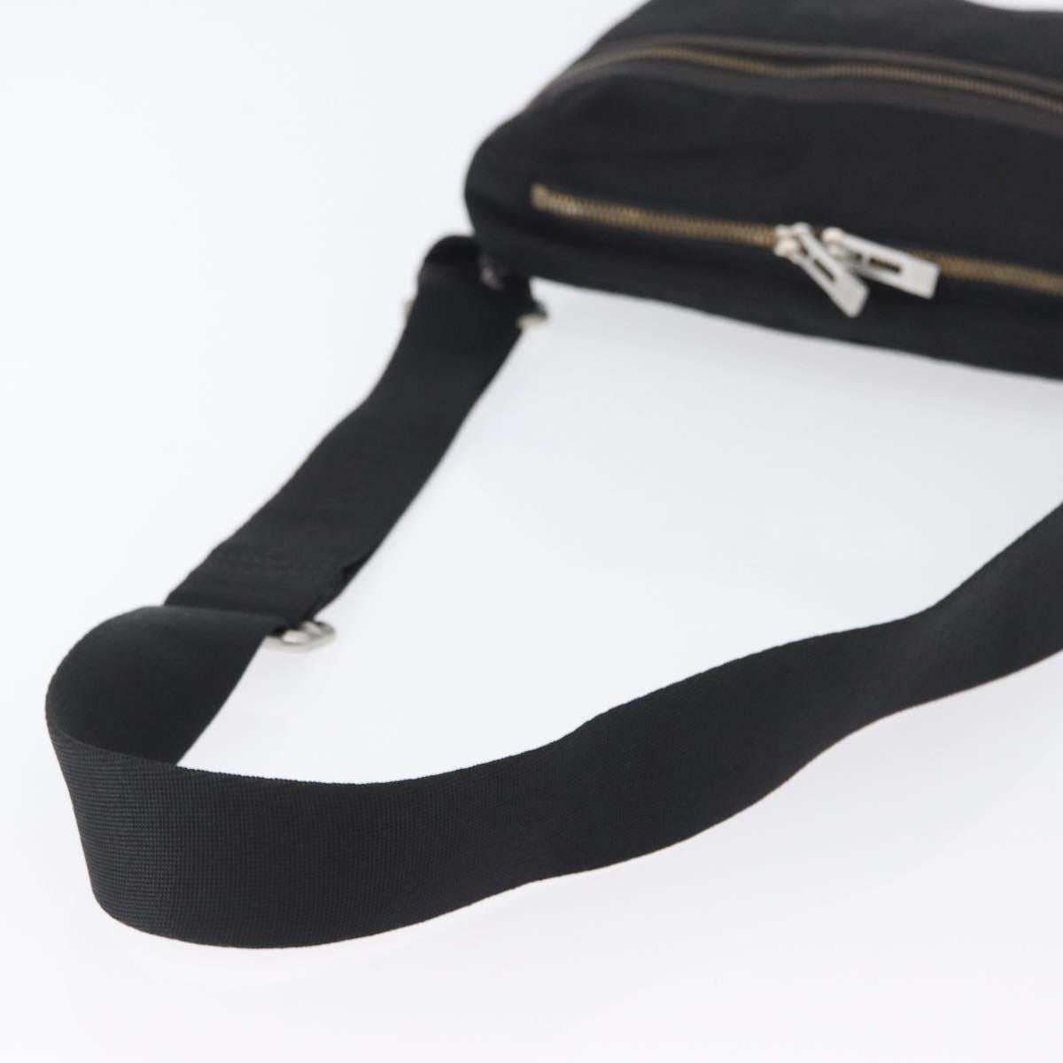 LOUIS VUITTON Damier Geant Arche Body Bag Noir M93021 LV Auth bs33638