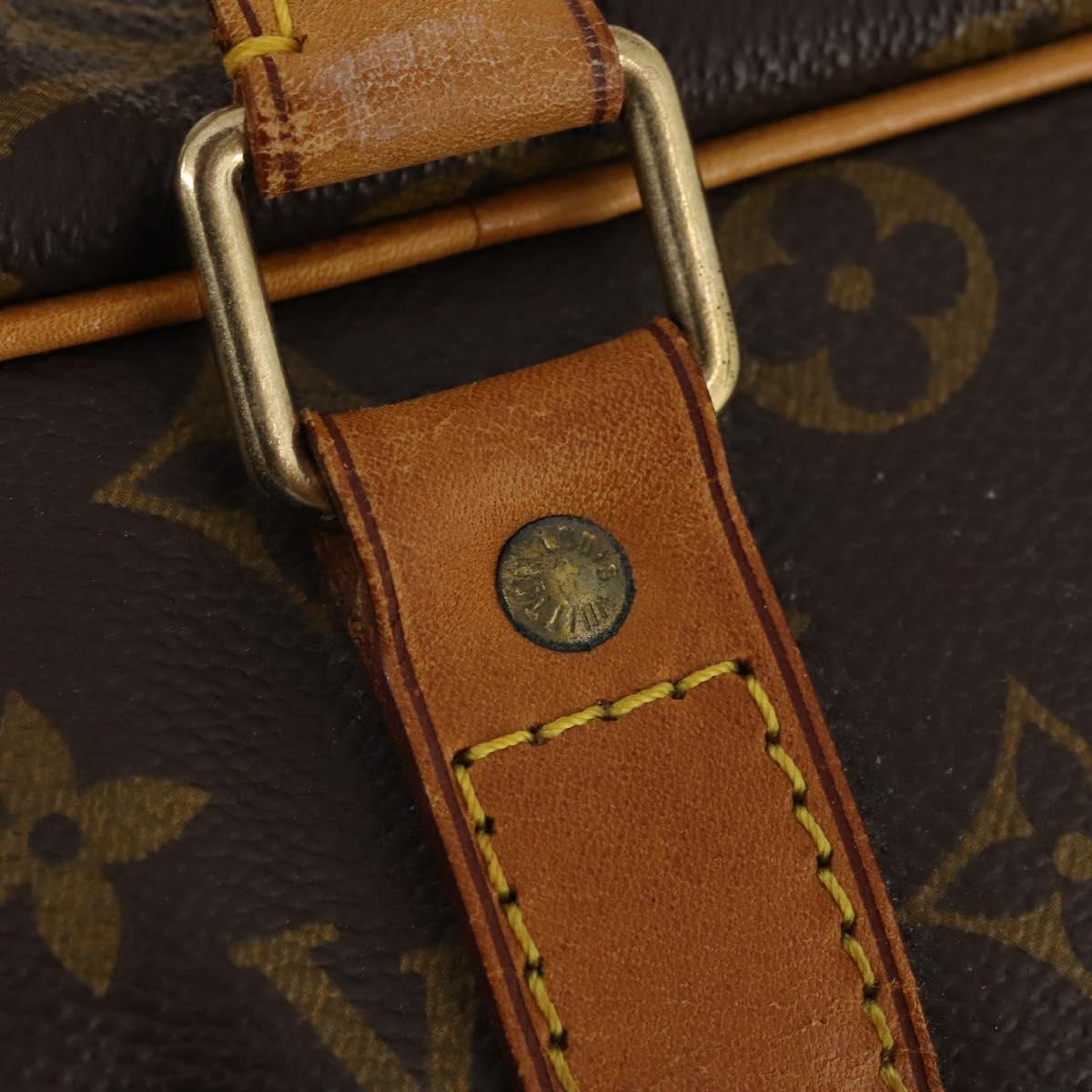 LOUIS VUITTON Monogram Sirius 50 Boston Bag M41406 LV Auth bs33660