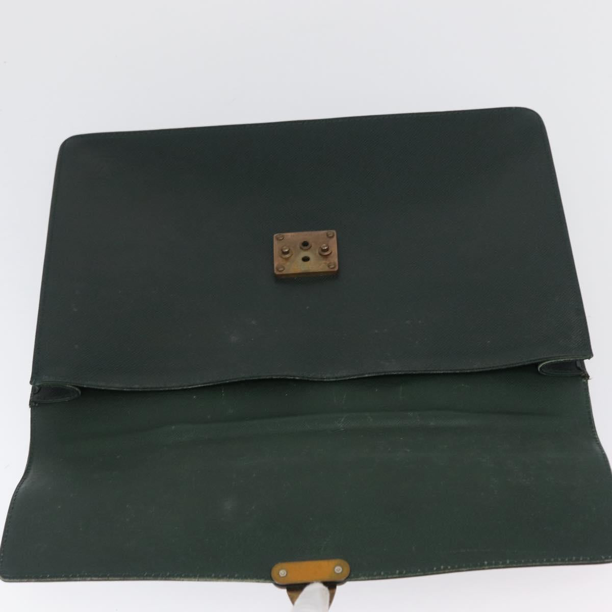 LOUIS VUITTON Taiga ServietteKourad Business Bag Epicea T16786 LV Auth bs33668