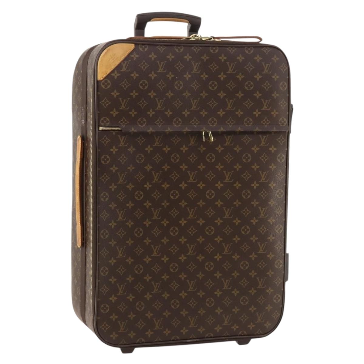 LOUIS VUITTON Monogram Pegas 65 Suitcase M23295 LV Auth bs33696