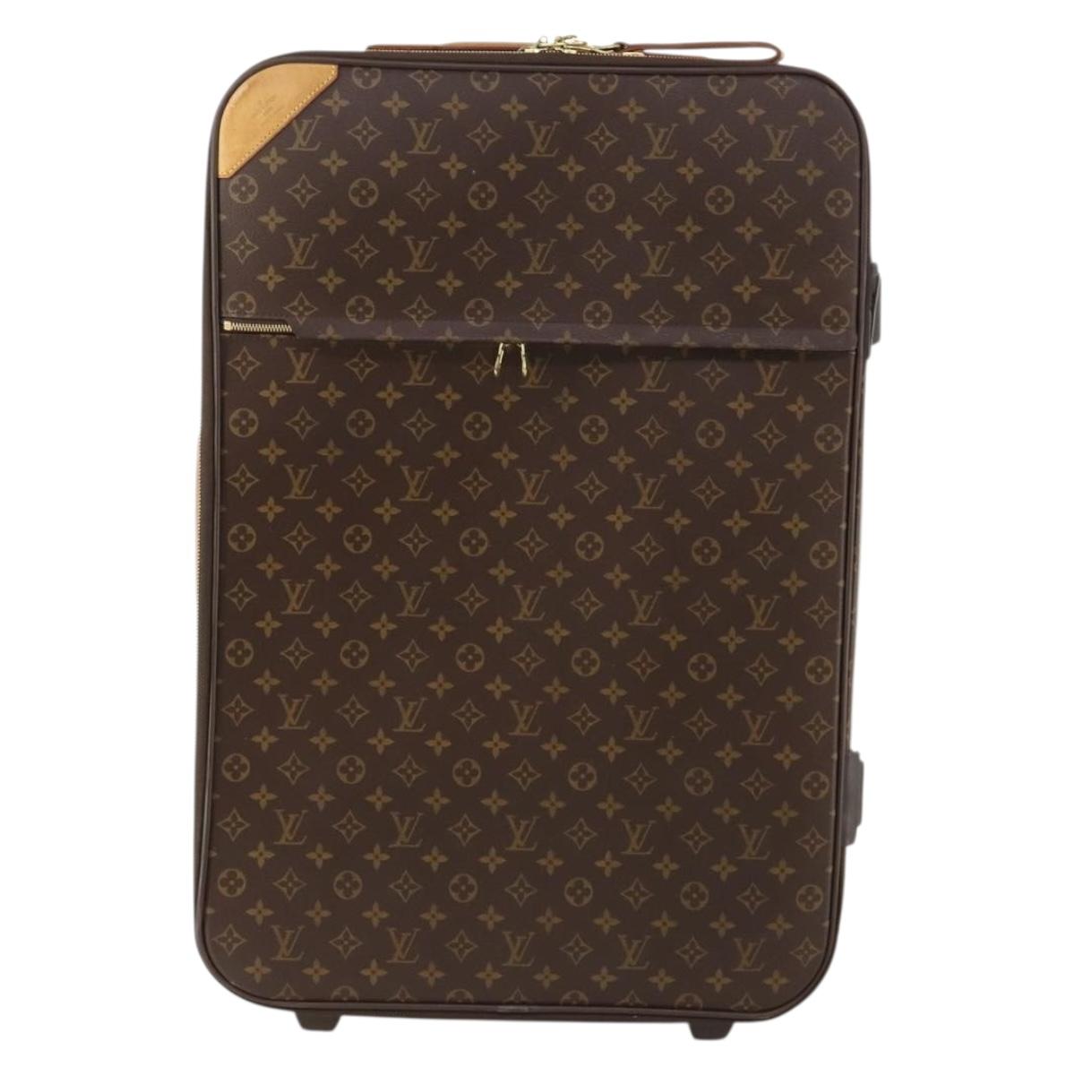 LOUIS VUITTON Monogram Pegas 65 Suitcase M23295 LV Auth bs33696