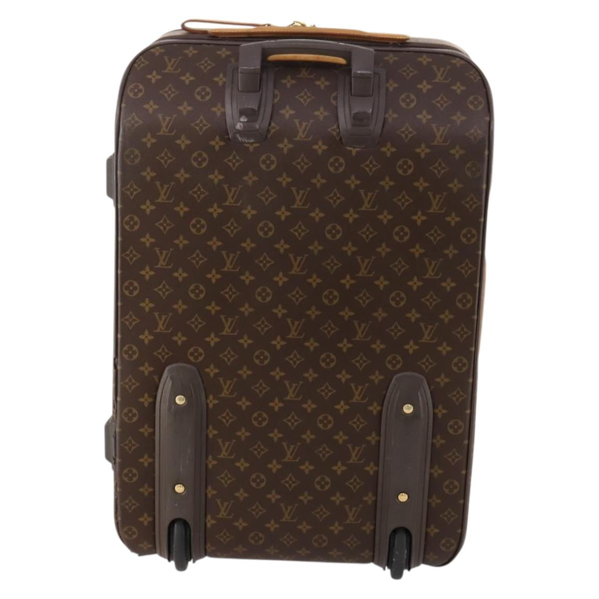 LOUIS VUITTON Monogram Pegas 65 Suitcase M23295 LV Auth bs33696