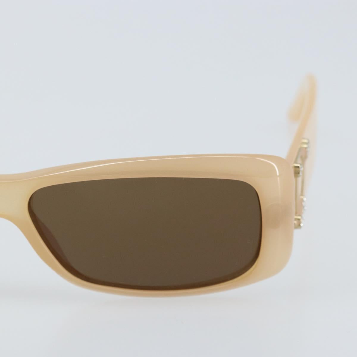 Christian Dior Sunglasses plastic Beige Auth bs33698