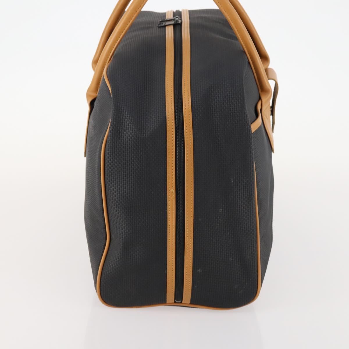 SAINT LAURENT Boston Bag PVC Black Auth bs33701
