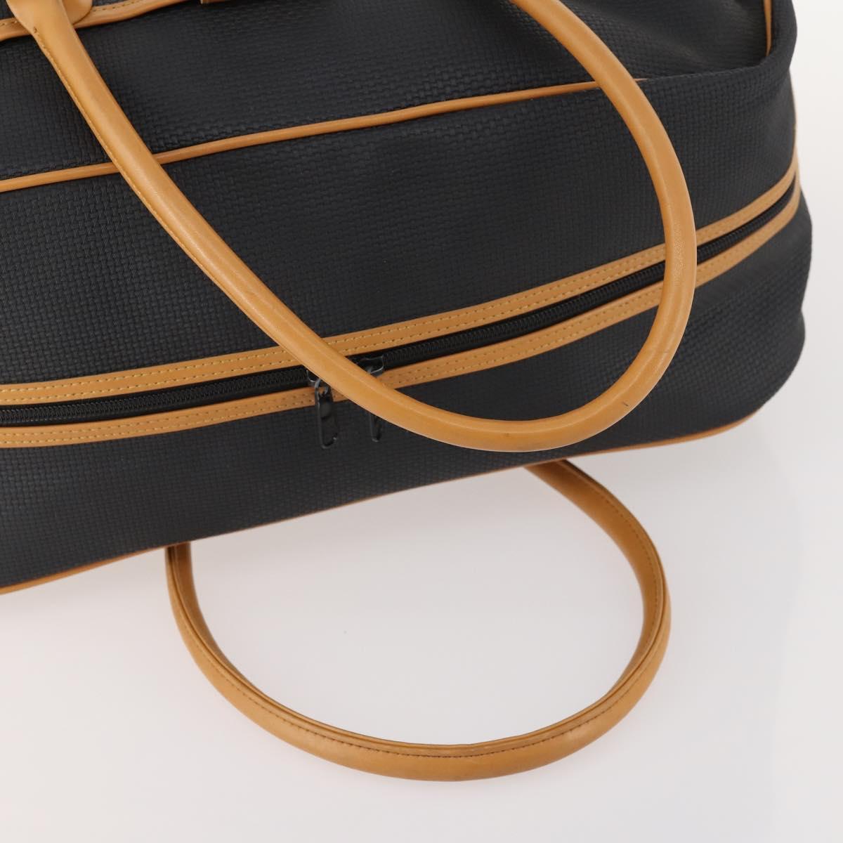 SAINT LAURENT Boston Bag PVC Black Auth bs33701