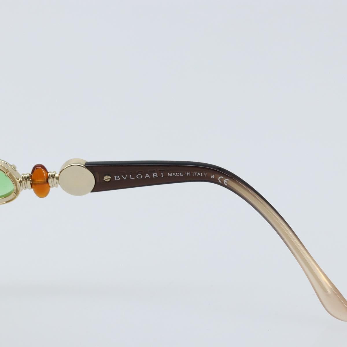 BVLGARI Sunglasses plastic Brown Auth bs33710