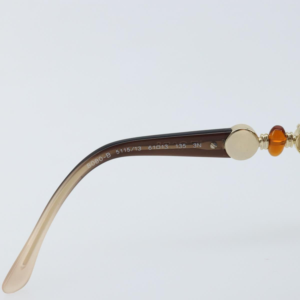 BVLGARI Sunglasses plastic Brown Auth bs33710