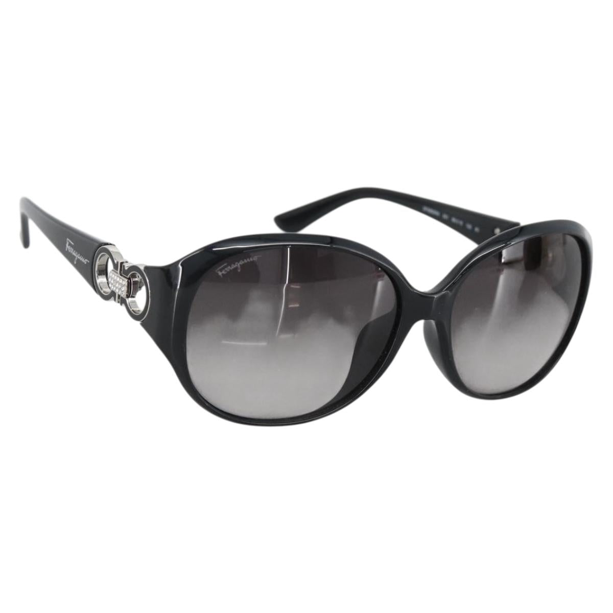 Salvatore Ferragamo Sunglasses plastic Black Auth bs33747V