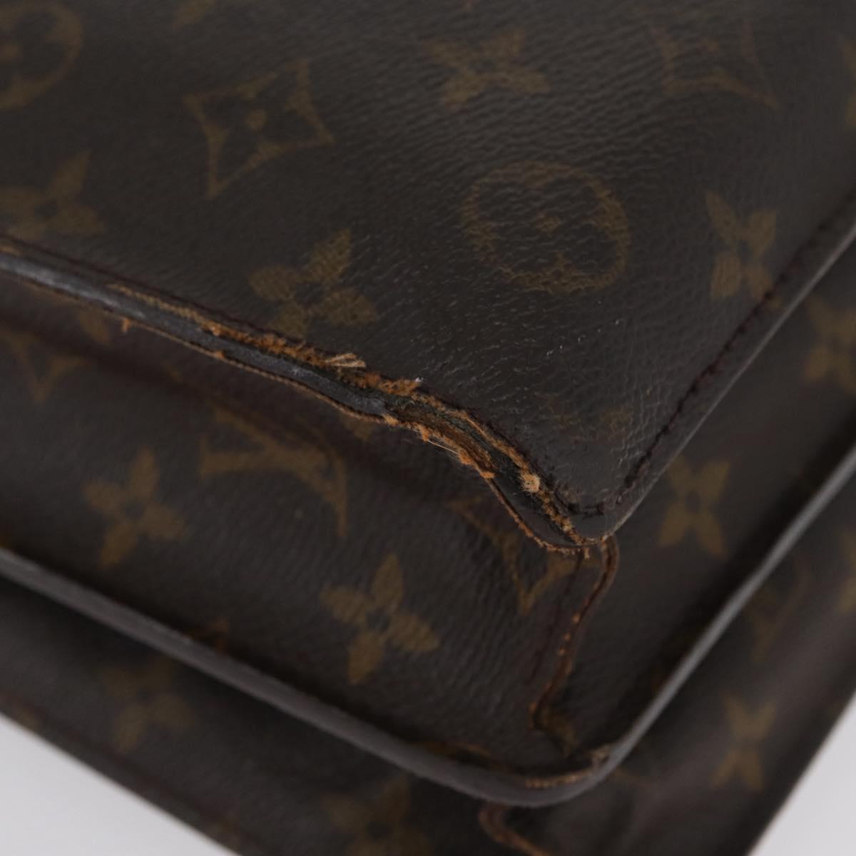 LOUIS VUITTON Monogram Serviette Conseiller Briefcase M53331 LV Auth bs33750