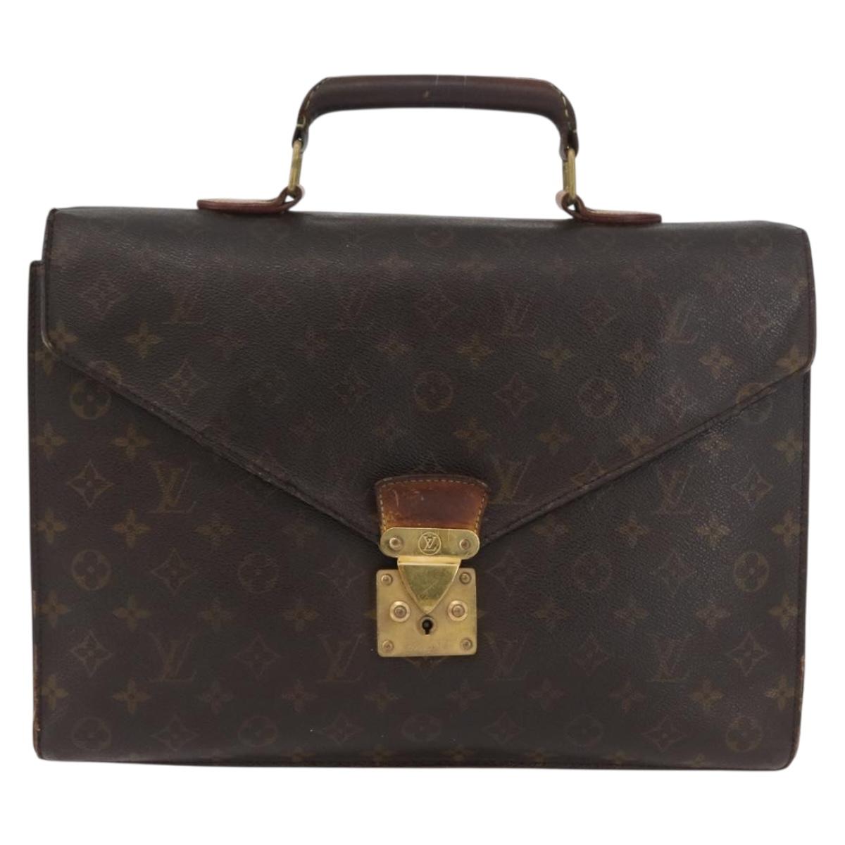LOUIS VUITTON Monogram Serviette Conseiller Briefcase M53331 LV Auth bs33750