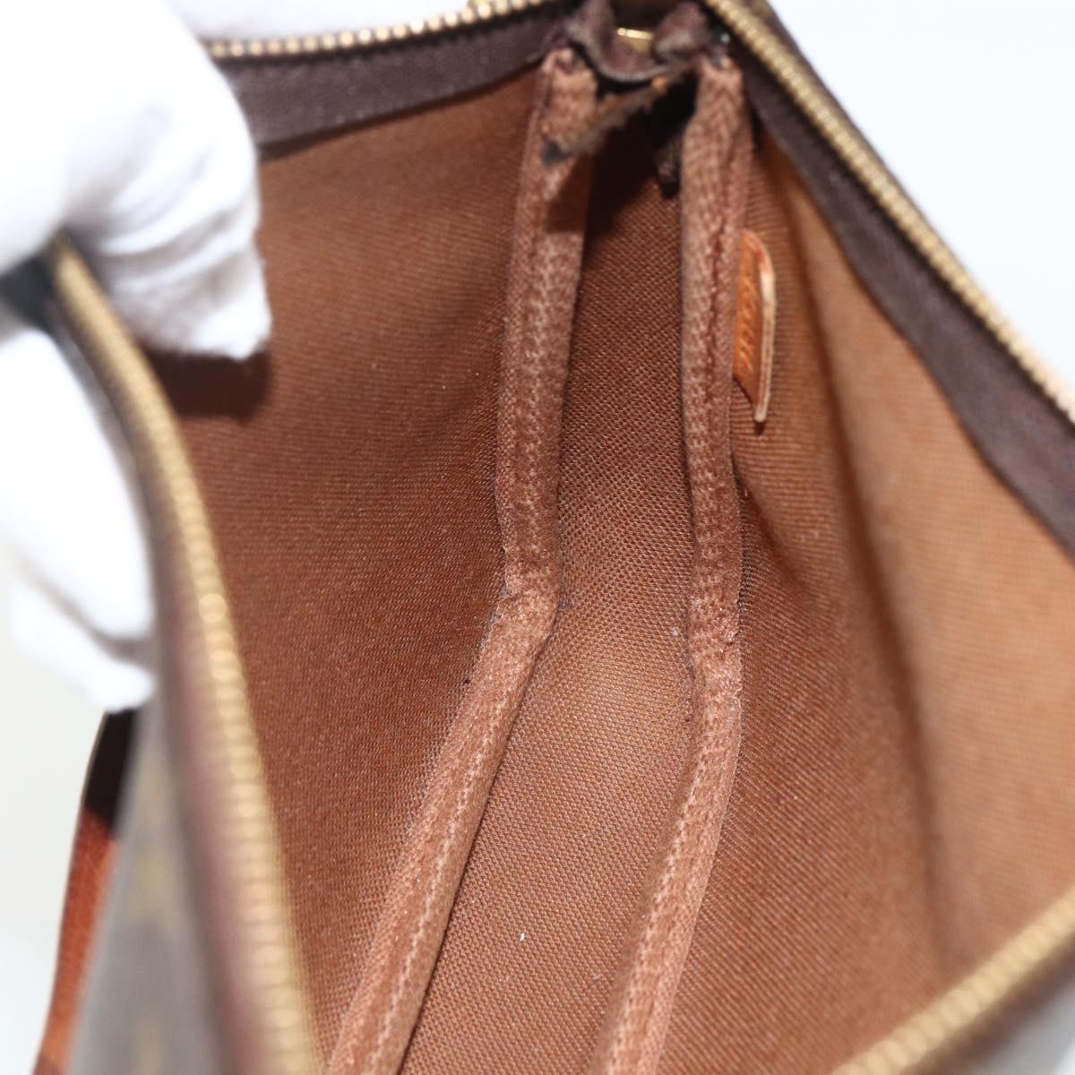 LOUIS VUITTON Monogram Pochette Accessoires Pouch M51980 LV Auth bs33751