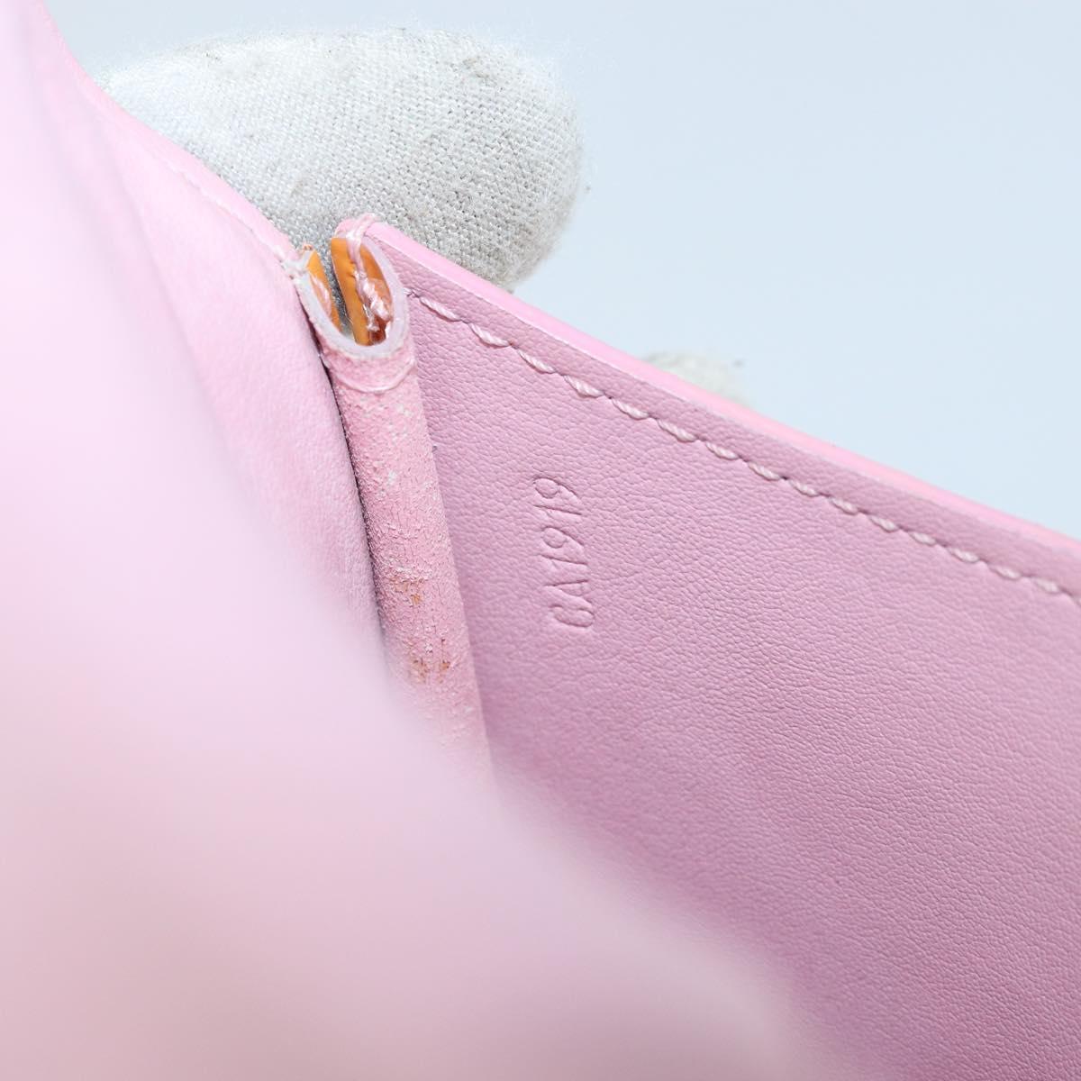 LOUIS VUITTON Monogram Vernis Kenmare Shoulder Bag Marshmallow Pink Auth bs33752