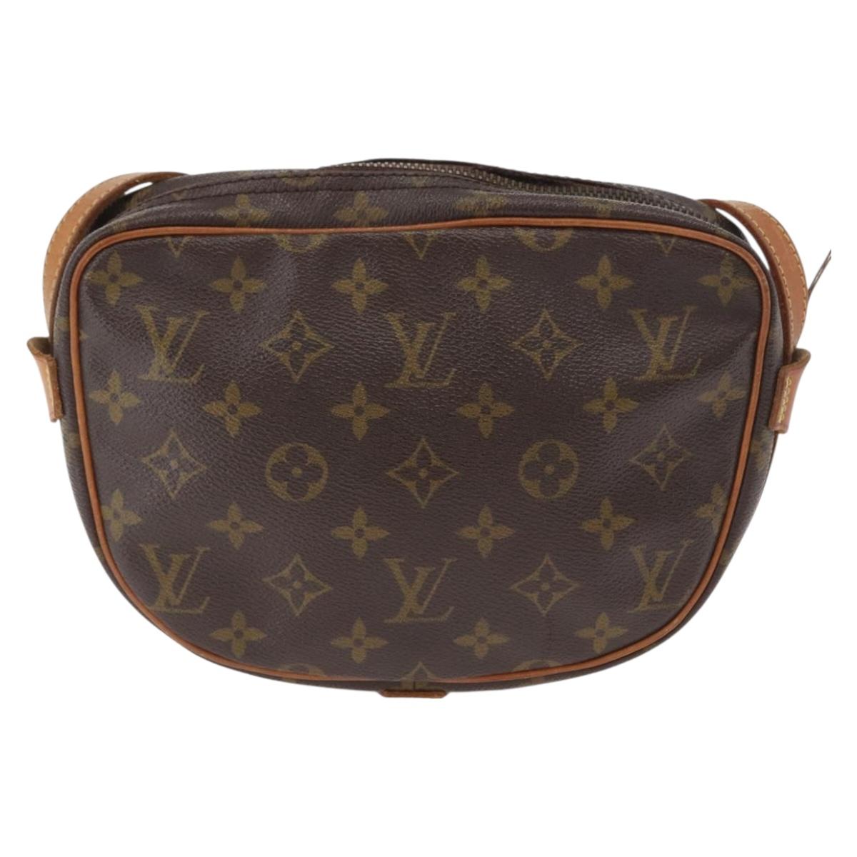LOUIS VUITTON Monogram Jeune Fille MM Shoulder Bag M51226 LV Auth bs33765