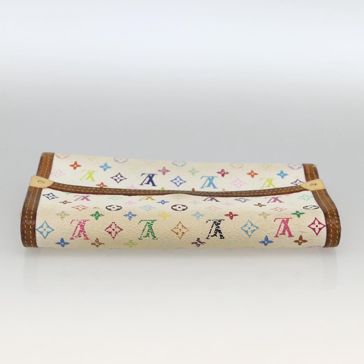 LOUIS VUITTON Multicolor Porte Tresor International Wallet M92659 Auth bs33784