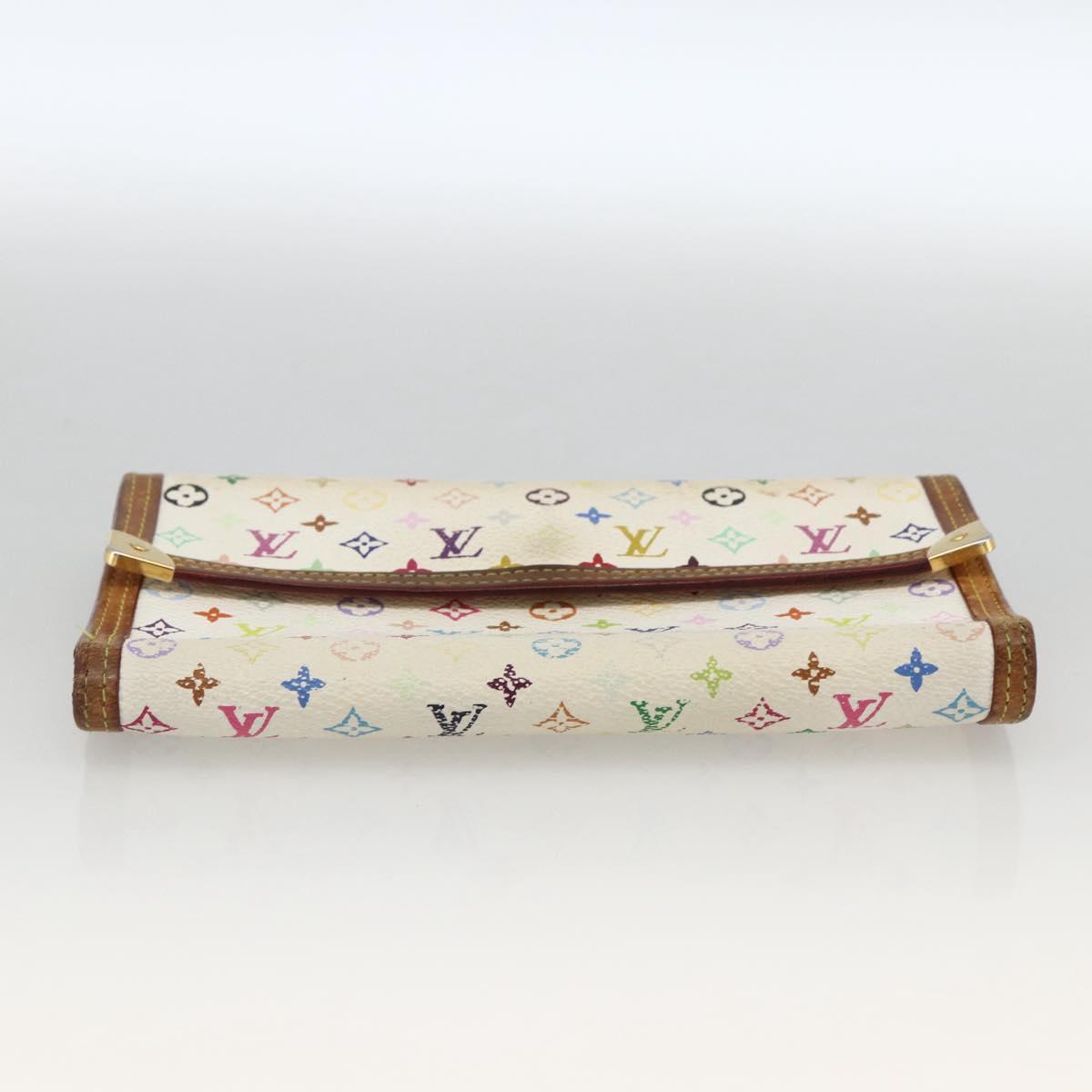LOUIS VUITTON Multicolor Porte Tresor International Wallet M92659 Auth bs33784