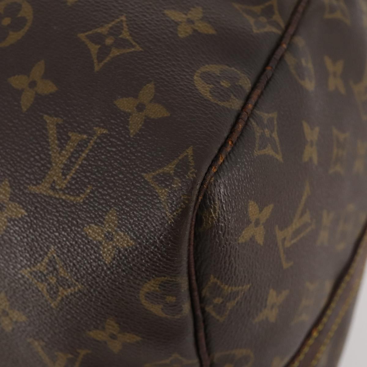 LOUIS VUITTON Monogram Keepall Bandouliere 55 Boston Bag M41414 LV Auth bs33789