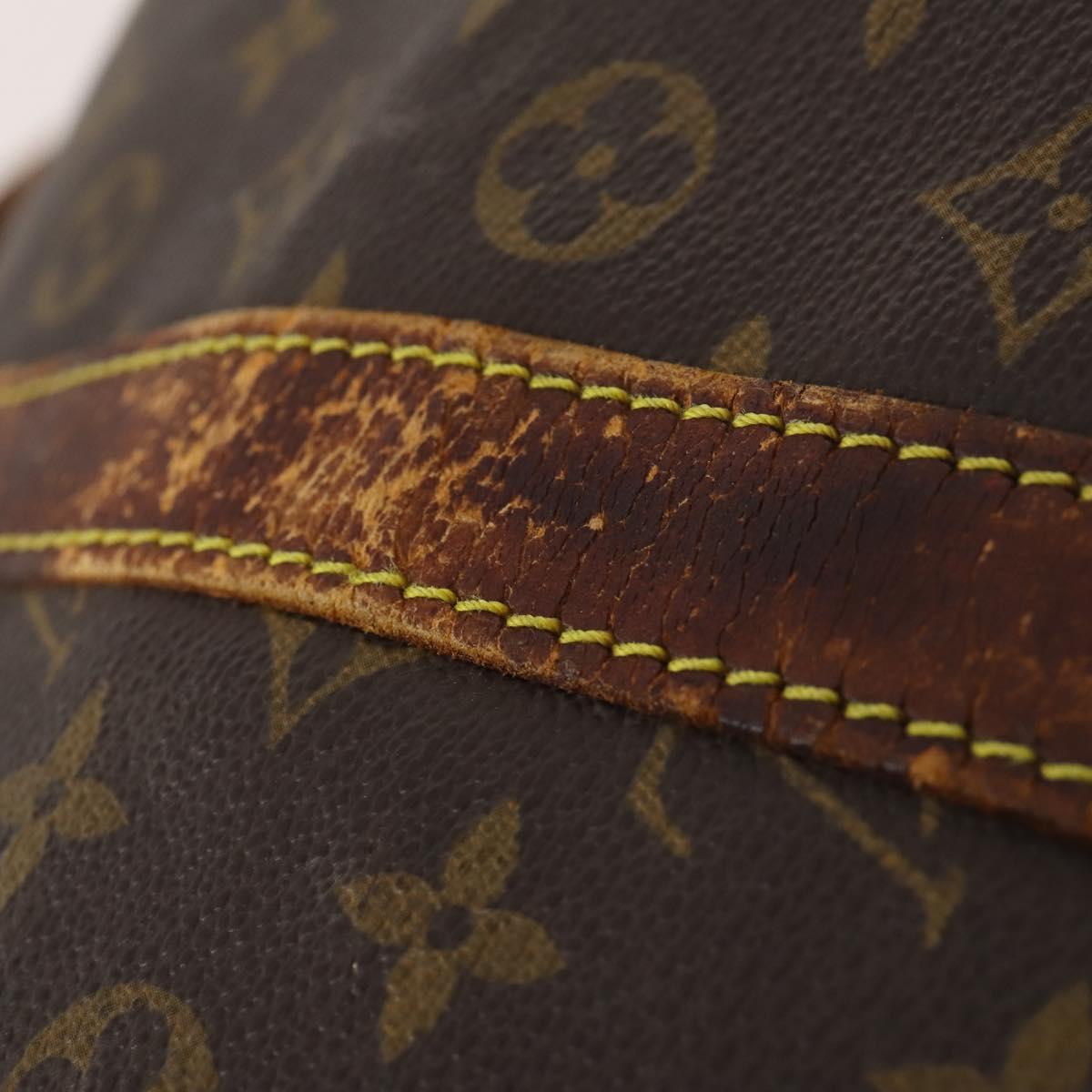 LOUIS VUITTON Monogram Keepall Bandouliere 55 Boston Bag M41414 LV Auth bs33789
