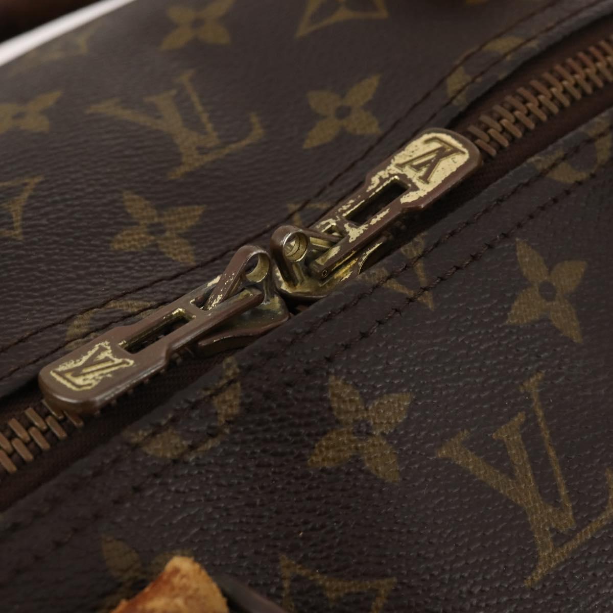 LOUIS VUITTON Monogram Keepall Bandouliere 55 Boston Bag M41414 LV Auth bs33789
