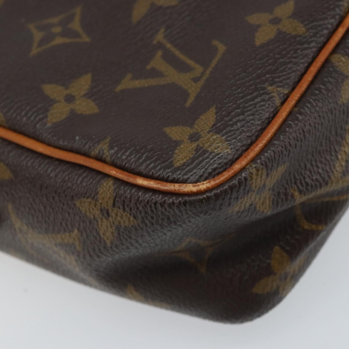 LOUIS VUITTON Monogram Compiegne 23 Clutch Bag M51847 LV Auth bs33796