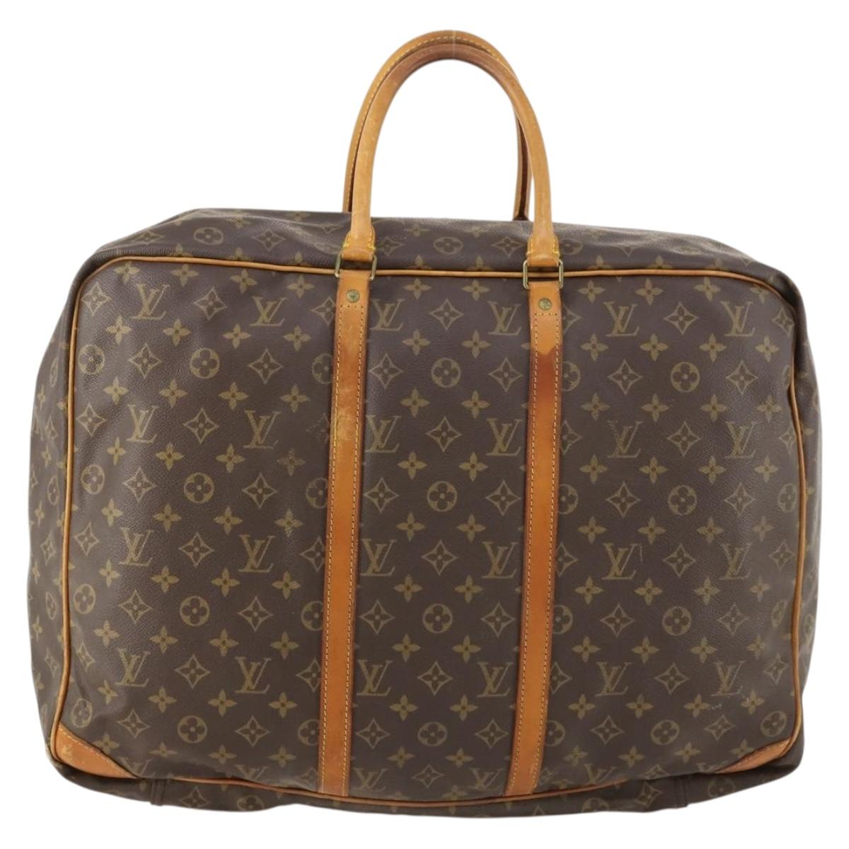 LOUIS VUITTON Monogram Sirius 55 Boston Bag M41404 LV Auth bs33800