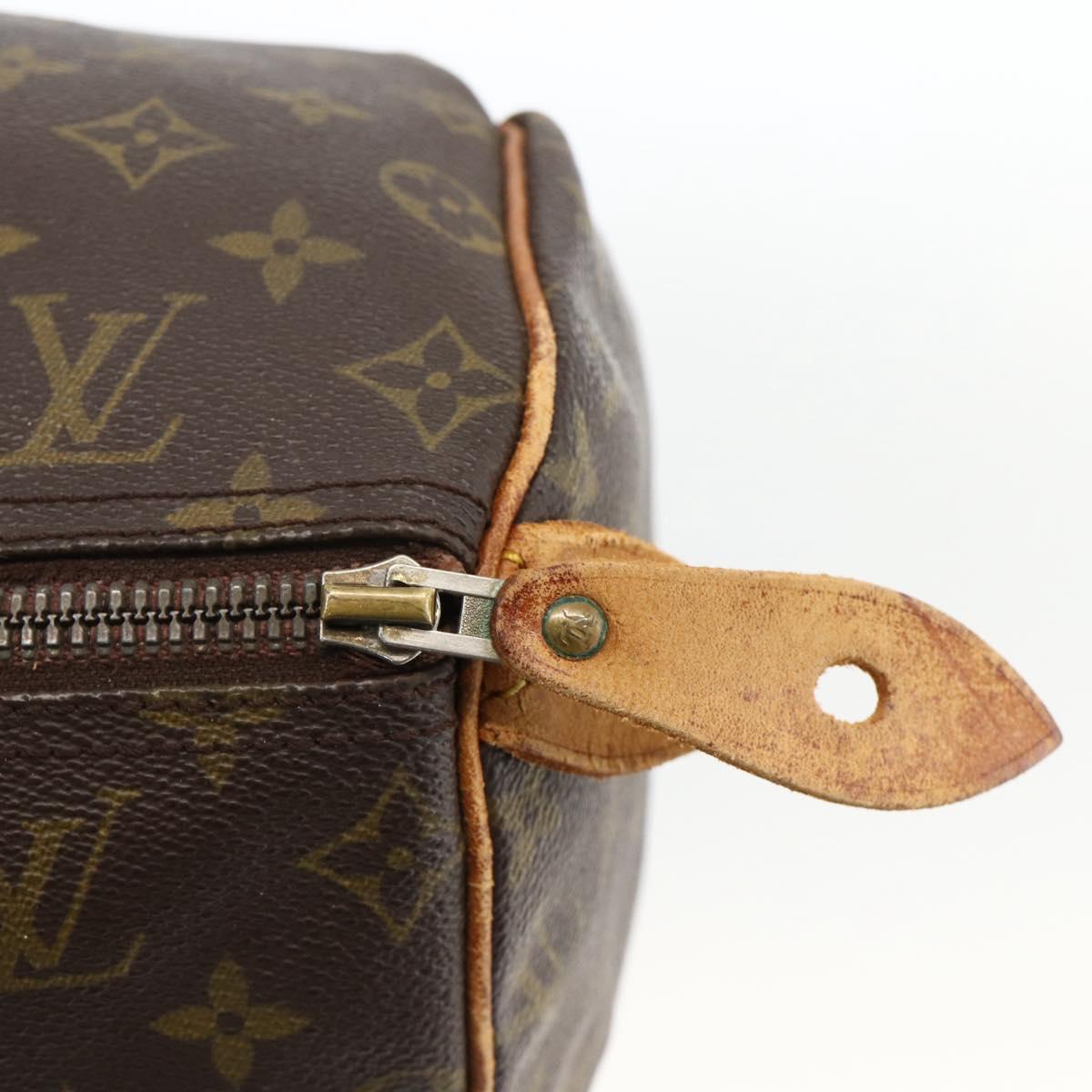 LOUIS VUITTON Monogram Speedy 40 Hand Bag M41522 LV Auth bs33801