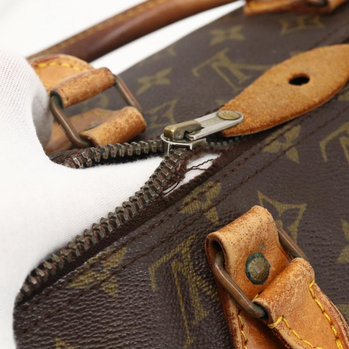 LOUIS VUITTON Monogram Speedy 40 Hand Bag M41522 LV Auth bs33801