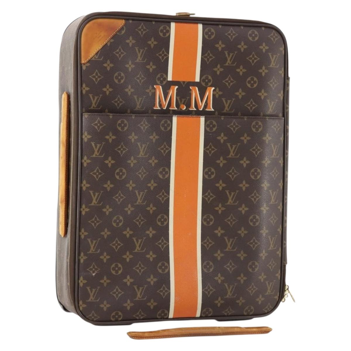 LOUIS VUITTON Monogram Pegas 50 suitcase M23251 LV Auth bs33804