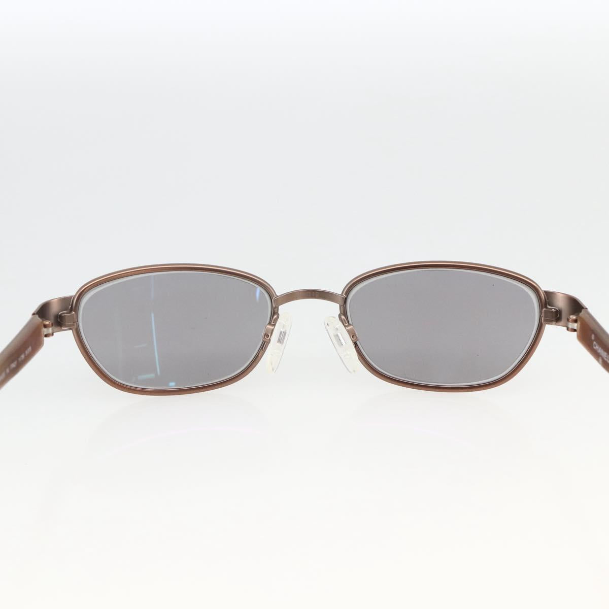 CHANEL Sunglasses plastic Bronze CC Auth bs33807