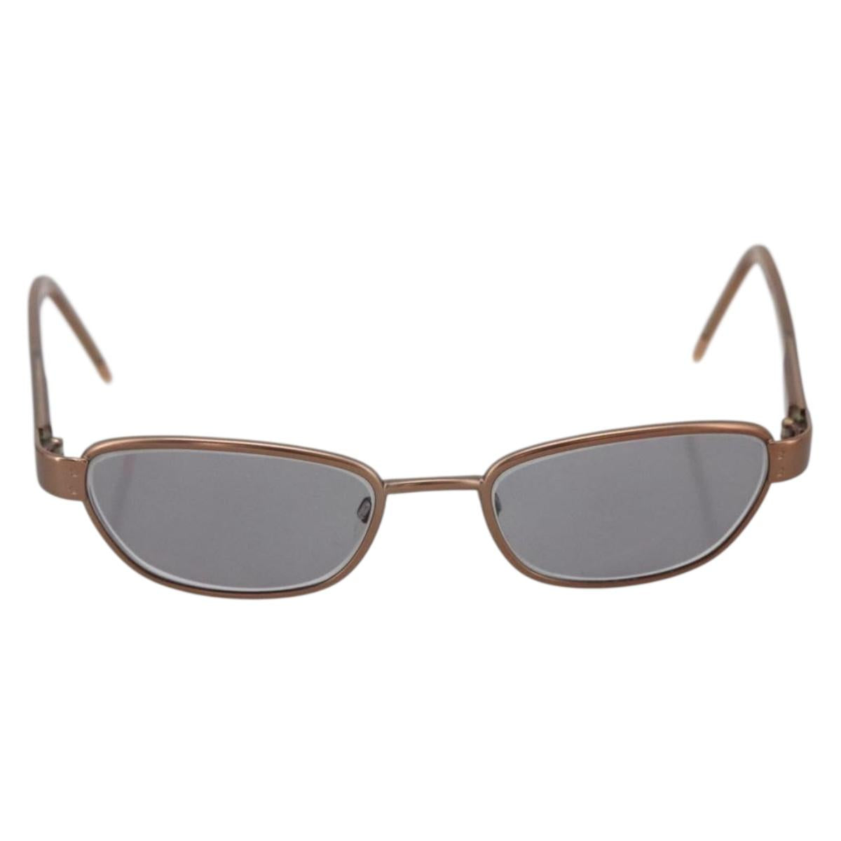CHANEL Sunglasses plastic Bronze CC Auth bs33807
