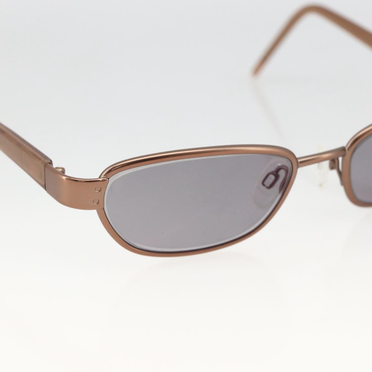 CHANEL Sunglasses plastic Bronze CC Auth bs33807
