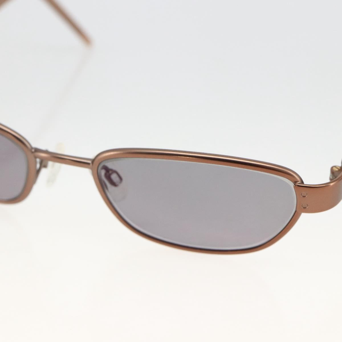 CHANEL Sunglasses plastic Bronze CC Auth bs33807