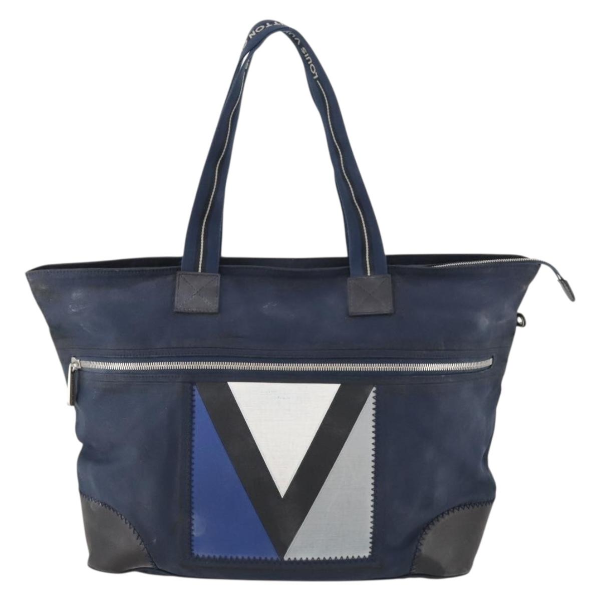 LOUIS VUITTON LV Cup Turmantin Shoulder Bag Navy M80704 LV Auth bs33843